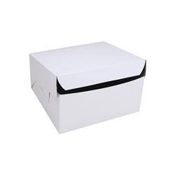 Board Cake Box White 203x203x101mm