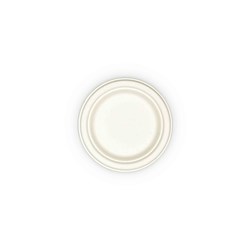 3445746 - Sugarcane Round Plate White 180mm