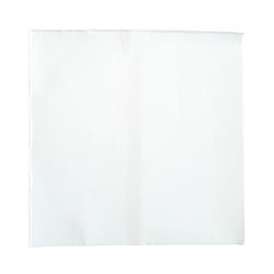 A La Carte Quilted Paper Dinner Napkin White 1/4 Fold 400x400mm 