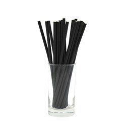 3456279 - Paper Straw Black Regular