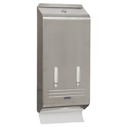 Stainless Steel Paper Hand Towel Dispenser Silver 3697305