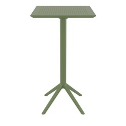 4242226 - Siesta Sky Folding Bar Table 60 Olive Green 1080mm