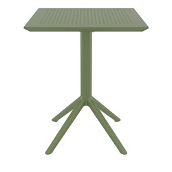 4242231 - Siesta Sky Folding Table 60 Olive Green 740mm