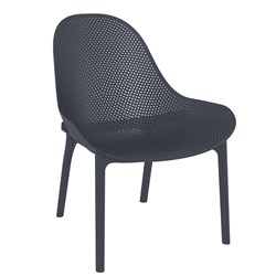 4242234 - Sky Lounge Chair Charcoal 830mm