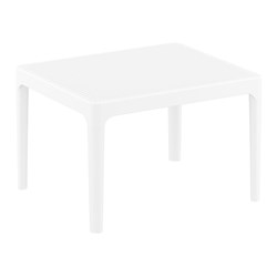 4242245 - Sky Low Side Table White 400mm