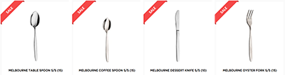 Reward Hospitality | Melbourne Cutlery range
