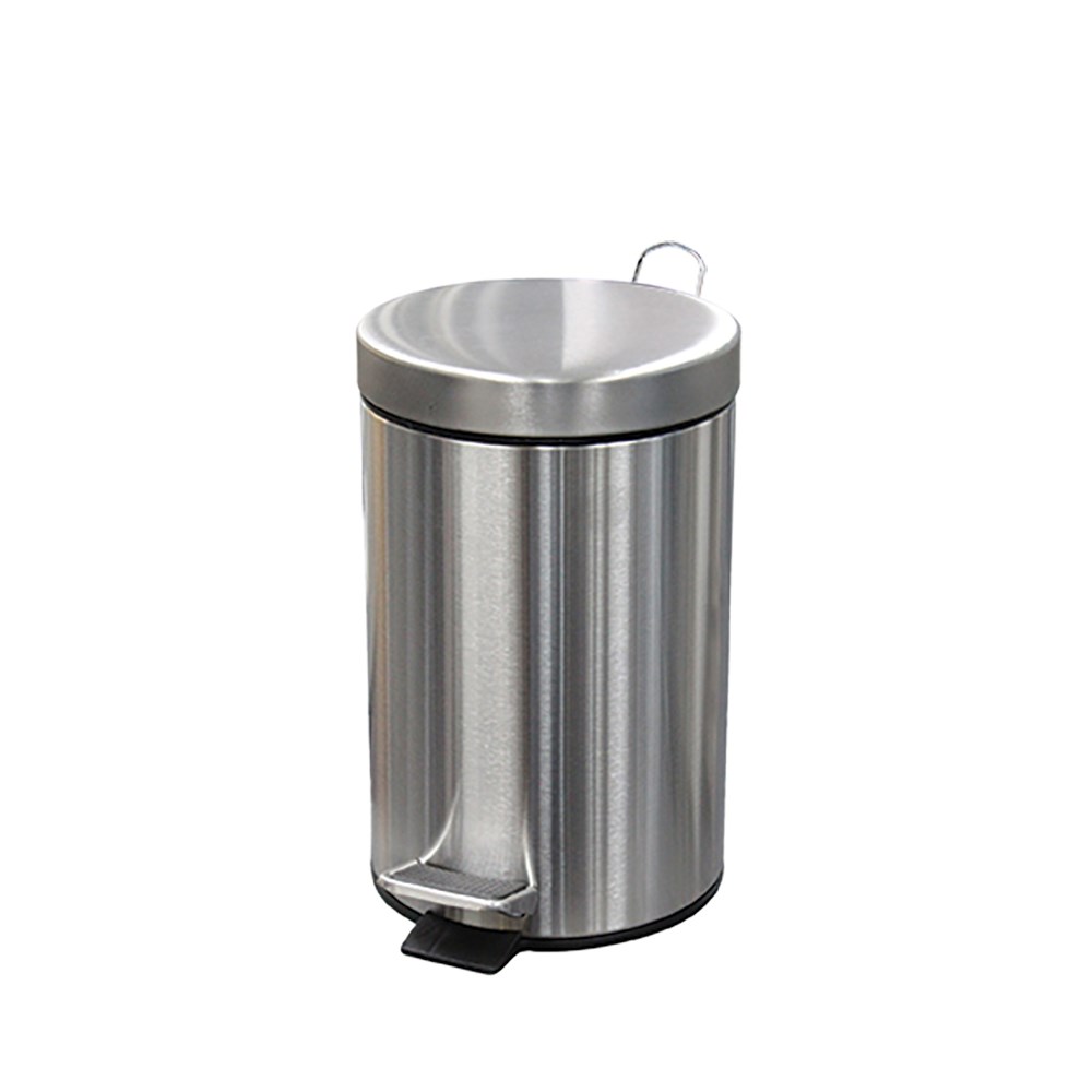 Pedal Bin Round Stainless Steel 5l 2206396 Reward Hospitality