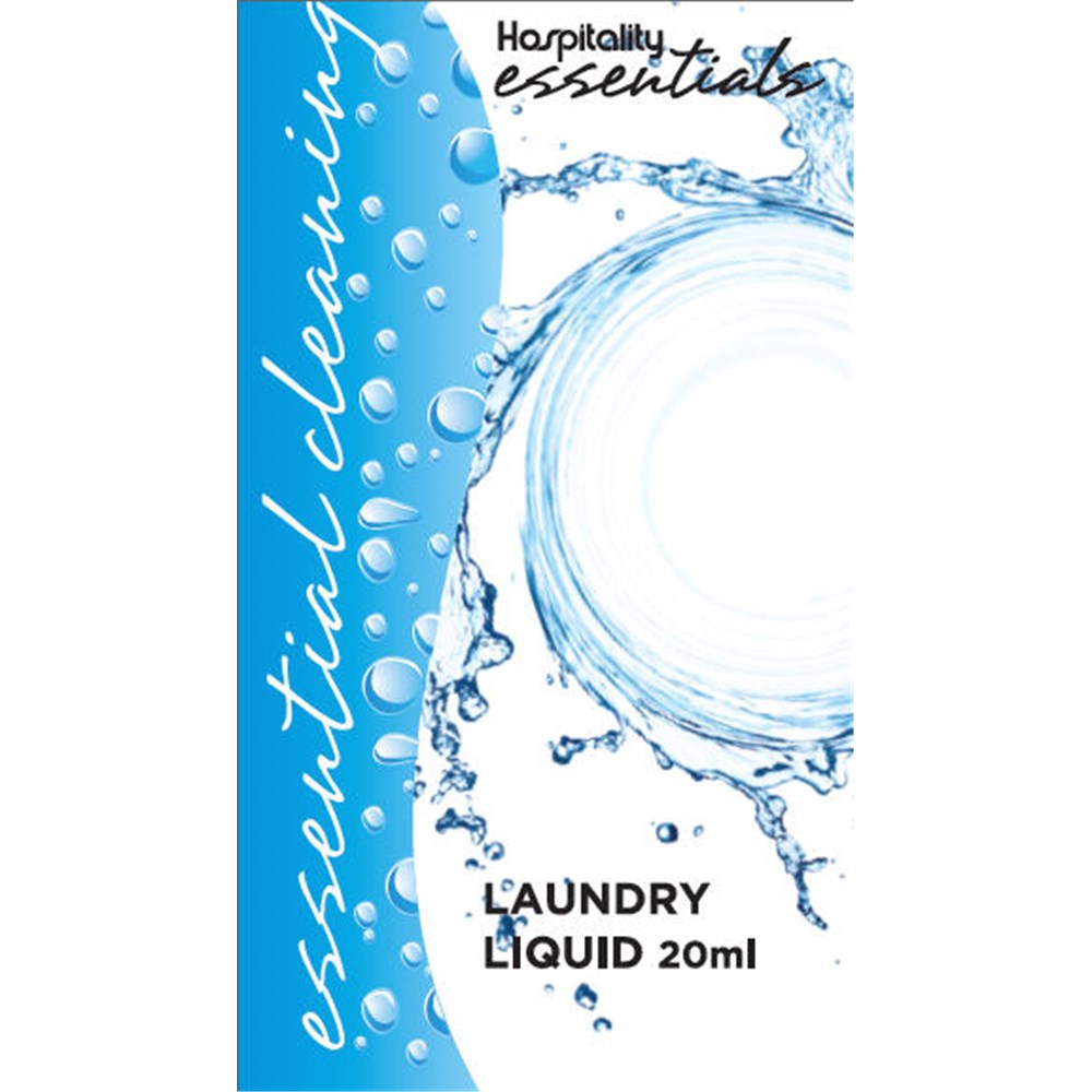 Essentials Laundry Liquid Sachet 20ml 3055242 Reward Hospitality