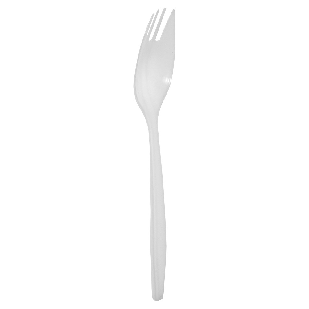 SPORK SPLAYD PLASTIC WHT 100/PKT (40) 3435030 Reward Hospitality