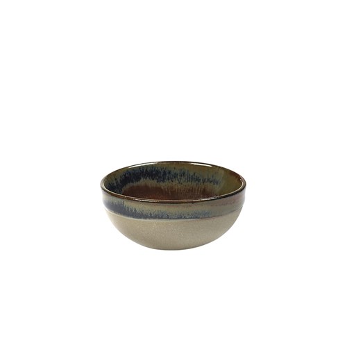 Surface Bowl Rnd Sml 90X40mm Gris/Rusty Brown (8)