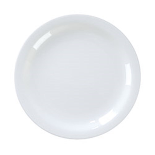 Echelon Narrow Rim Plate White 163mm 