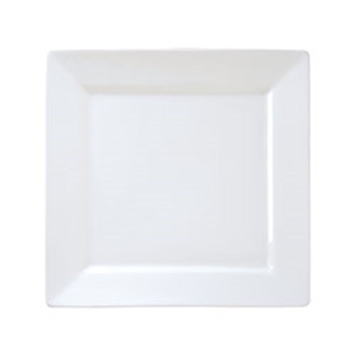 Echelon Square Plate White 258mm