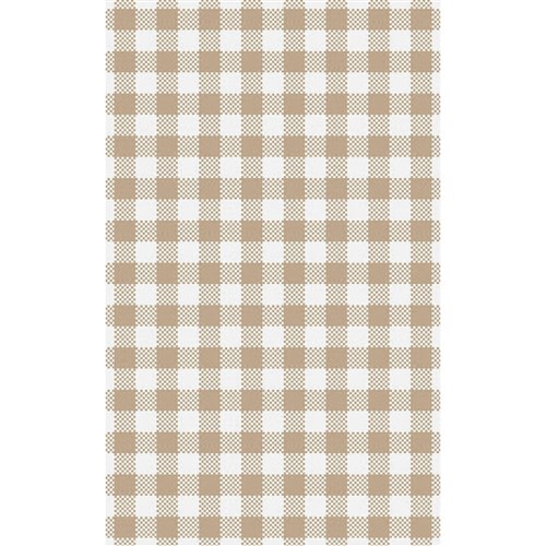Greaseproof Deli Wrap Paper Gingham Coffee 310mm