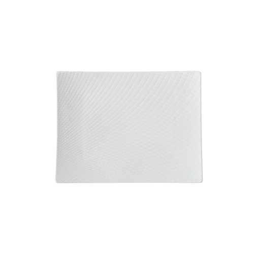 Okito Rectangle Platter White 320mm 
