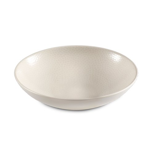 Stone Coupe Bowl Ivory 260mm 