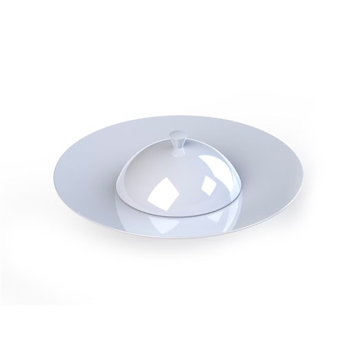 Style Lid Suit Flat Gourmet Plate 280Mm (12)
