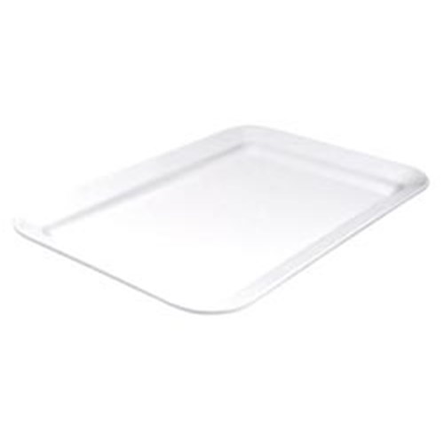 Melamine Platter White Wide Rim 450mm 