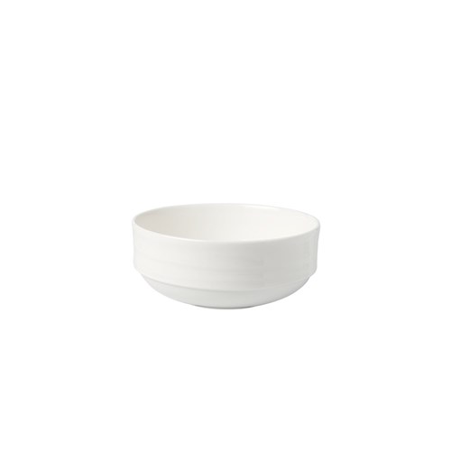 Maxadura Resonate Soup Bowl Stackable White 110mm