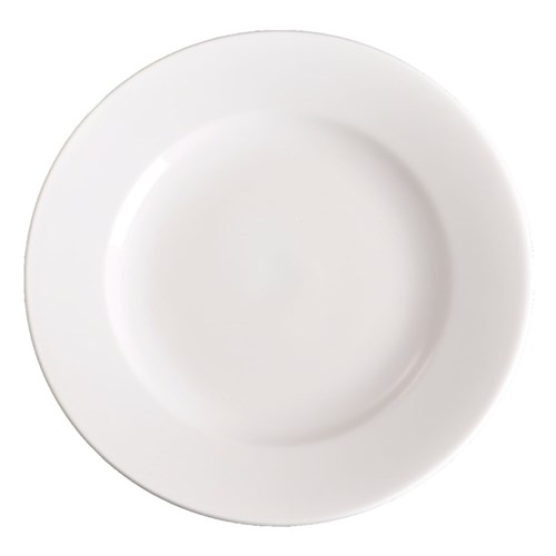 Basics Round Plate White 185mm 