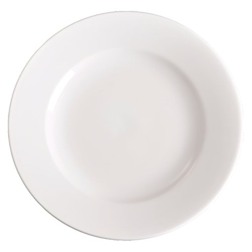 Basics Round Plate White 235mm 