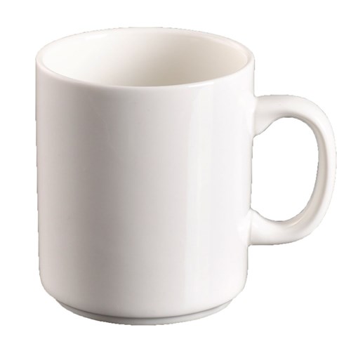 Basics Stackable Can Mug White 350ml
