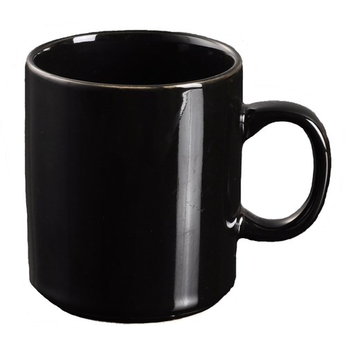 Basics Stackable Can Mug Black 350ml