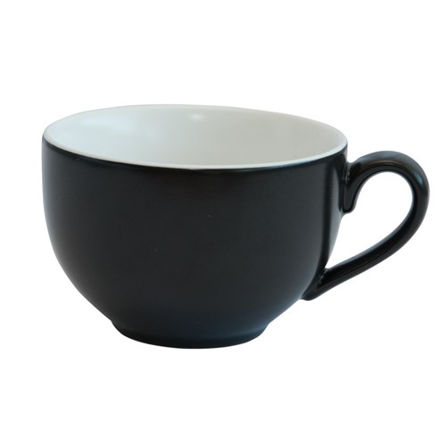 Cafe Cappuccino Cup Black 240ml 