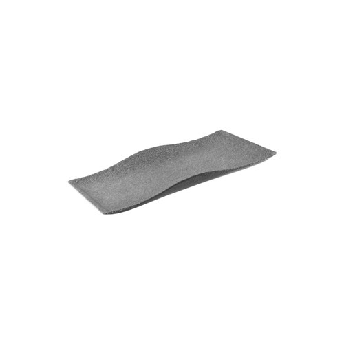 Infuse Melamine Grey Rectangle Platter 440 mm 