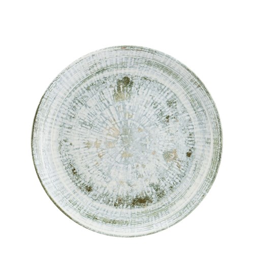 Odette Olive Coupe Green Plate 210mm 