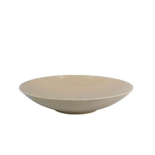Sand Coupe Deep Plate/Bowl 250Mm Beige (6/24)