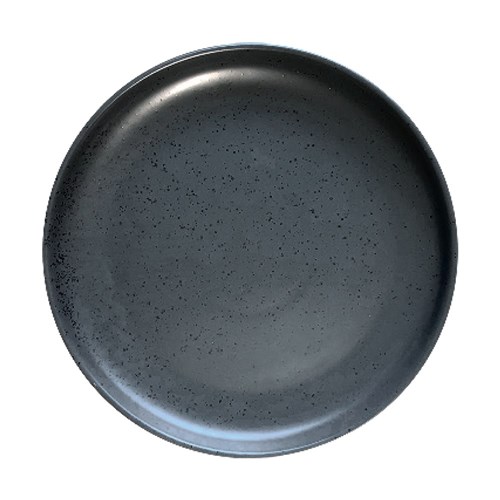1217504 - Graze Flat Plate Flint Charcoal 230mm