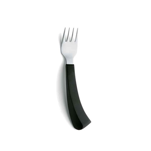 Eating Aid Fork Left Curved Handle 