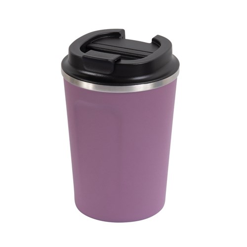 Reusable Double Wall Coffee Cup Berry 380ml 