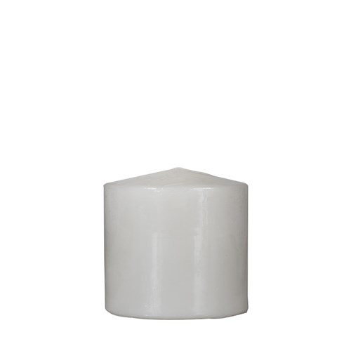 Pillar Candle White 75mm