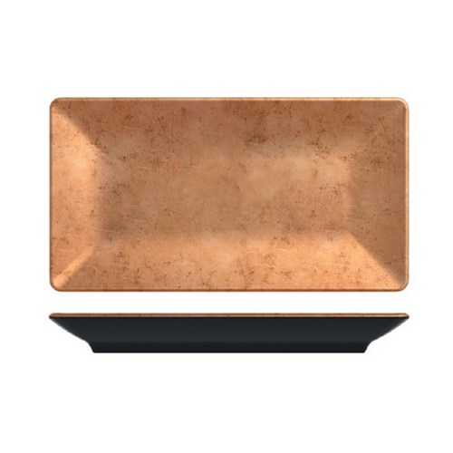Utah Copper Melamine Rect Platter