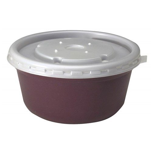 Disposable High Heat Bowl Lid White Suits 150ml & 230ml