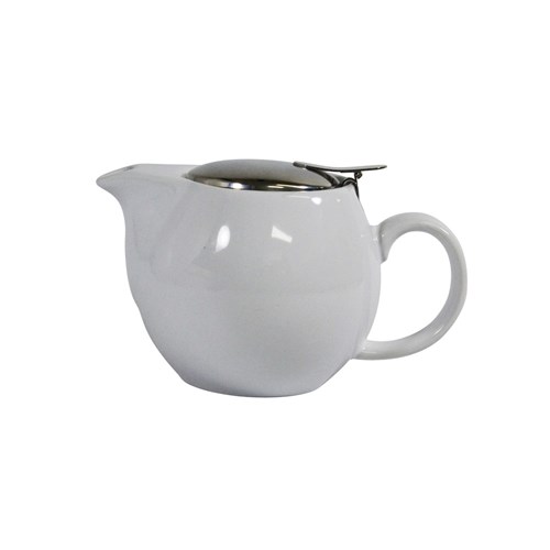 Brew Infusion Teapot 350Ml Wht S/S Lid & Infuser (2/8)