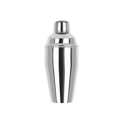 Classic Club 3 Piece Cocktail Shaker Silver 500ml