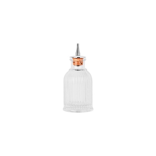 Bitters Bottle Round With Chrome Lid 90ml