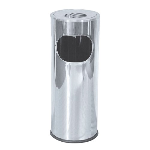 Ash Litter Bin S/S W/- Waste Compartment 600X250mm