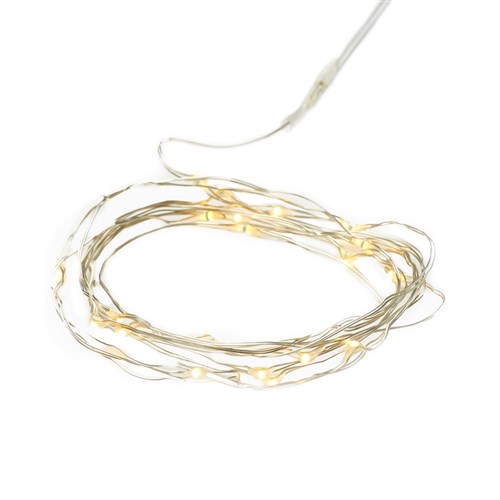 Led String Lights Silver 2m