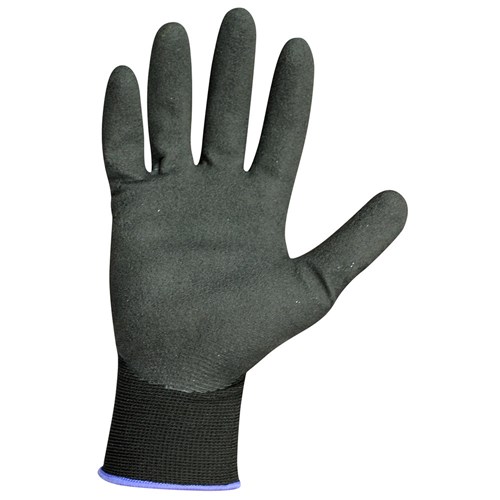 Glove Actiongrip Med Nitrile Coated Nylon