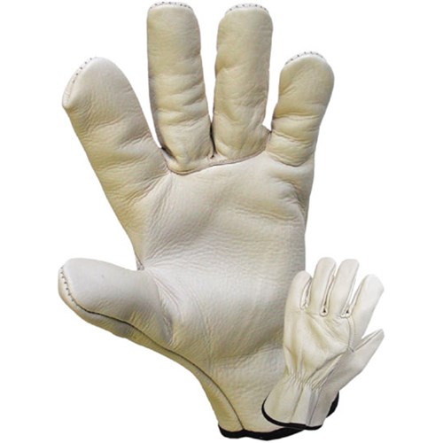 Glove Riggers Cowhide Leather Elastic Wrist Lge