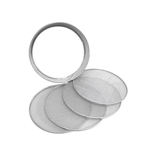 Stainless Steel Sieve With 4 Interchangeable Mesh Plates