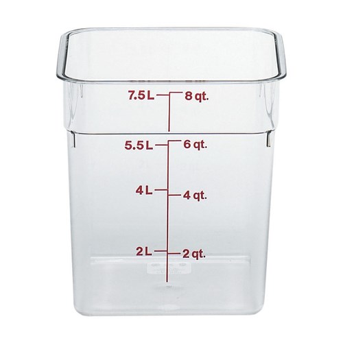Camsquare Container Clear 7.6L