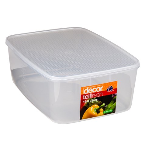 Tellfresh Oblong Container 10L