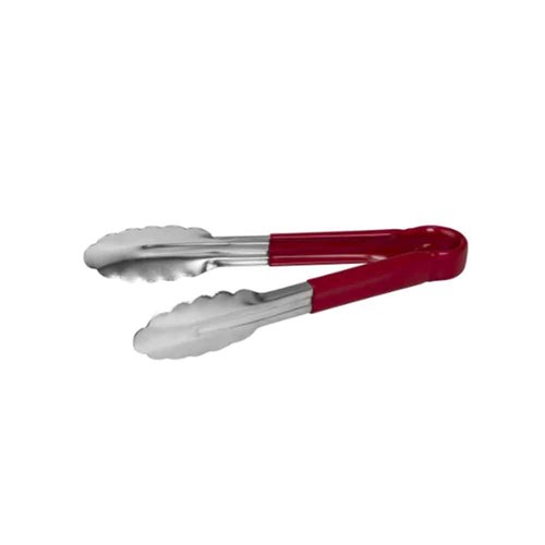 Tongs Red Insulated Hdl 230Mm S/S