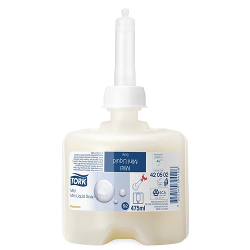 Premium Mild Mini Liquid Soap Hand Wash Refill Pearl 475ml