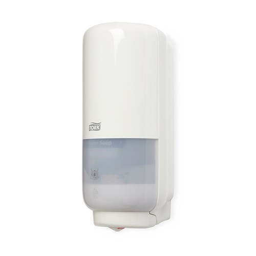 Elevation Plastic Touch-Free Foaming Soap Dispenser White 116x130x278mm