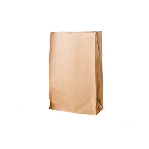 Self Opening Satchel Bag No.20 Kraft Brown 427x302x174mm